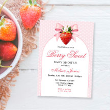 Fête de Bébé Coquette Berry Sweet