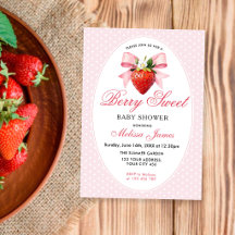 Fête de Bébé Coquette Berry Sweet