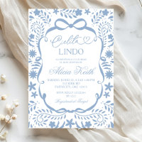 Fête de bébé Dusty Blue espagnole Cielito Lindo
