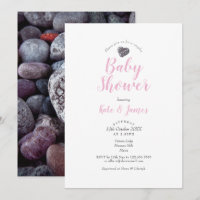 Fête de bébé pour couples Pebble Heart / Saupoudra