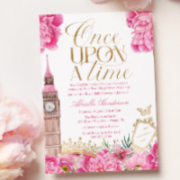 Fête de bébé princesse Il était une fois rose