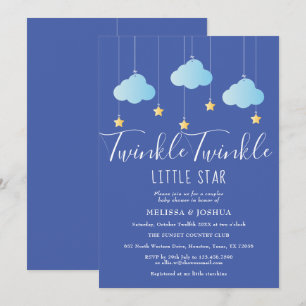 Invitation Fête de bébé / Sprinkle Twinkle Twinkle Little Sta