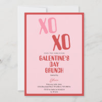 Fête de brunch Galentine's Day rose amitié