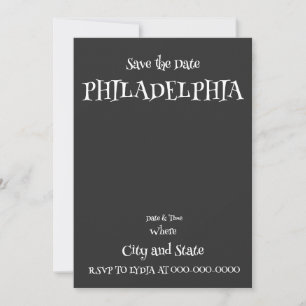 Invitation Fête de célébration de vacances à PHILADELPHIE 202