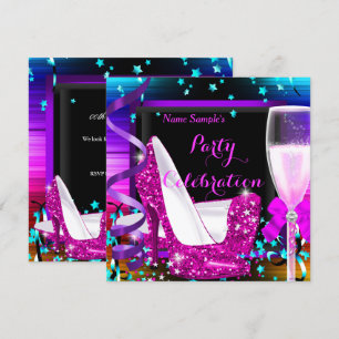 Invitation Fête de Champagne Toutes les occasions