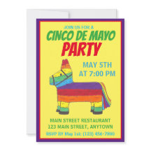 Fête de Cinco de Mayo Fiesta Âne Arc-en-Ciel Pinat
