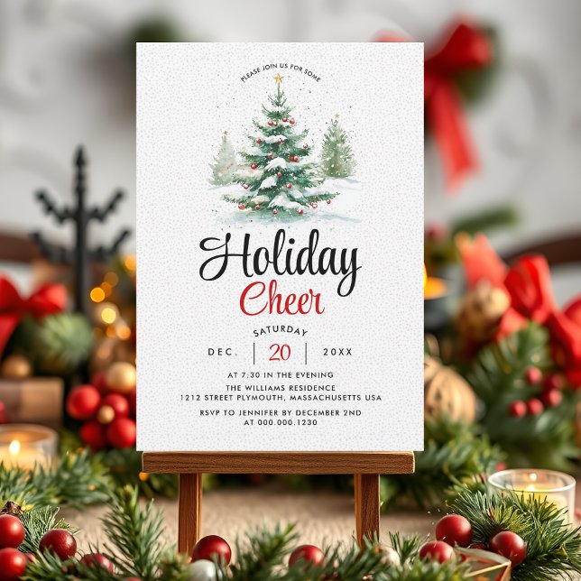 Invitation Fête de fête de Noël (Créateur téléchargé)