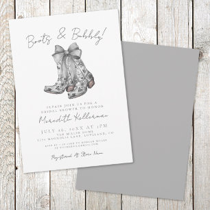 Invitation Fête de fiançailles champêtre au Rustic Bow Countr