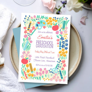 Invitation Fête de fin d'année de l'école maternelle aux phot
