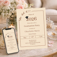 Fête de fin d'études champagne Elle l'a fait