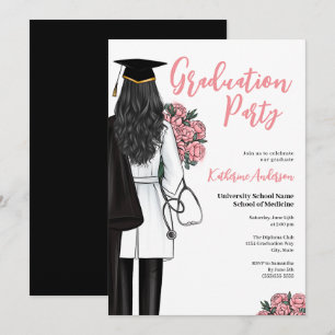 Invitation Fête de fin d'études Médicales