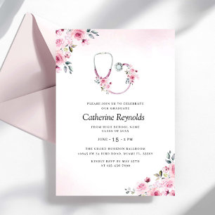 Invitation Fête de graduation de l'école Médicale de soins in