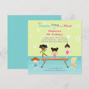 Invitation Fête de Gymnastique