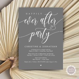 Invitation Fête de "Jusqu'à ce que la mort nous sépare", Dîne
