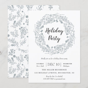 Invitation Fête de la couronne des Berries blanches