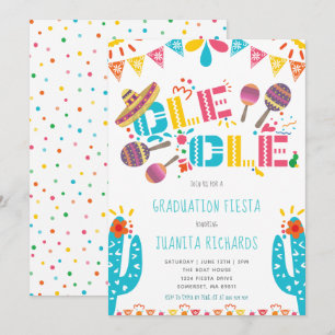 Invitation Fête de la Diplôme Mexicaine