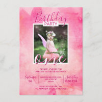 Fête de la fille rose Aquarelle 1re ANNÉE