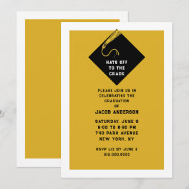 Invitation Fête de la graduation 2025