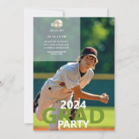 Fête de la graduation photo de baseball 2024