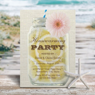 Invitation Fête de la limonade d'été
