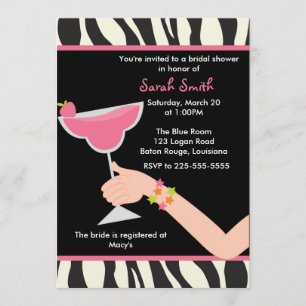 Invitation Fête de la mariée