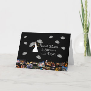 Invitation Fête de la mariée à Las Vegas fabuleux avec le