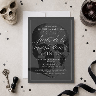 Invitation Fête de la Mort de mes Vingt ans