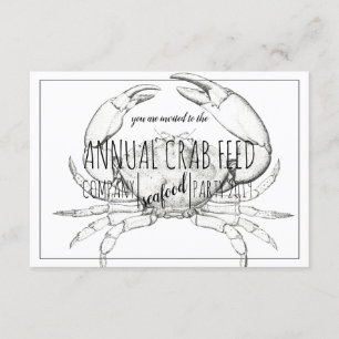 Invitation Fête de la plage de la partie d'alimentation du cr