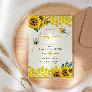 Invitation Fête de la révélation du genre Qu'est-ce que bébé 