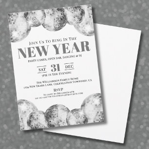 Invitation Fête de la Saint Sylvestre