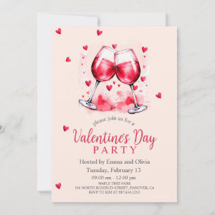 Invitation Fête de la Saint-Valentin