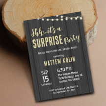 Fête de la surprise de retraite photo de lanterne 