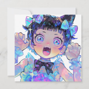 Invitation Fête de l'Anime Idol Party