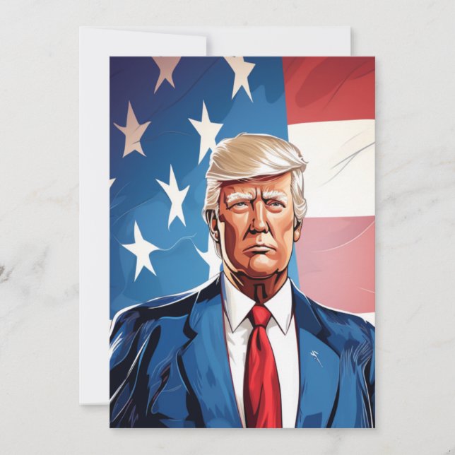 Invitation Fête de l'élection présidentielle (Devant)