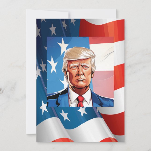 Invitation Fête de l'élection présidentielle (Devant)