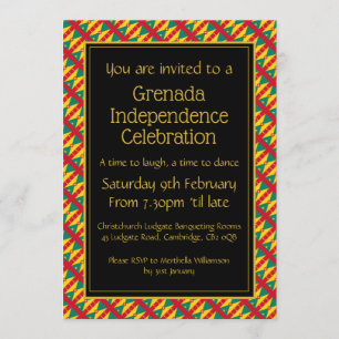 INVITATION FÊTE DE L'INDÉPENDANCE DE LA GRENADE