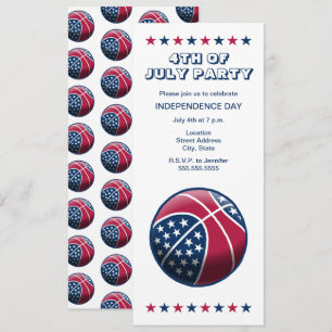 Invitation Fête de l'indépendance du basket-ball