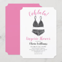 Fête de l'mariée de douche Lingerie couleur aquare