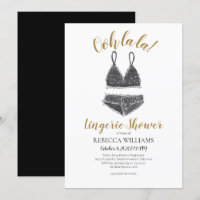 Fête de l'mariée de douche Lingerie couleur aquare