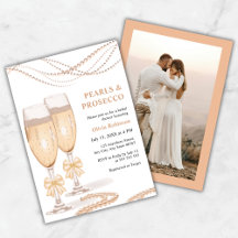 Fête de Mariage au Prosecco et Perles d'Or