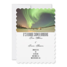 Fête de Mariage Aurores Boréales Invités