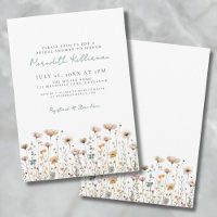Fête de mariage botanique simple avec des fleurs s