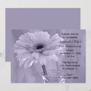 Invitation Fête de mariage et d'anniversaire de mariage aux m