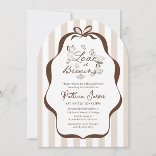 Invitation Fête de mariage "L'amour est en train de se prépar