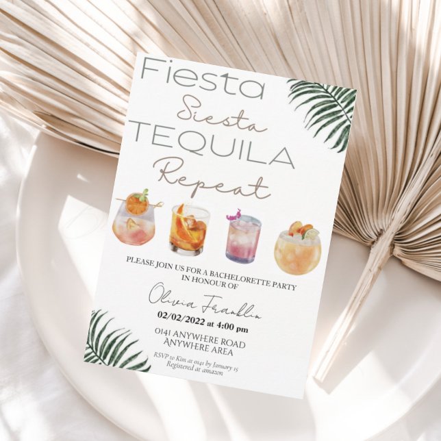 Invitation Fête de mariage mexicaine finale  (Créateur téléchargé)