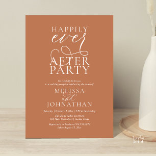 Invitation Fête de Mariage Pour Toujours, Réception de Mariag