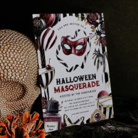 Fête de masques Halloween Dark Circus