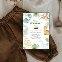 Fête de naissance bébé dinosaure tropical Volcan R