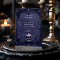 Fête de naissance bébé Halloween Violet Gothique S