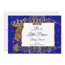 Fête de naissance de bébé prince garçon Royal Bleu